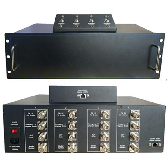  调兵山FM应急广播插播控制器