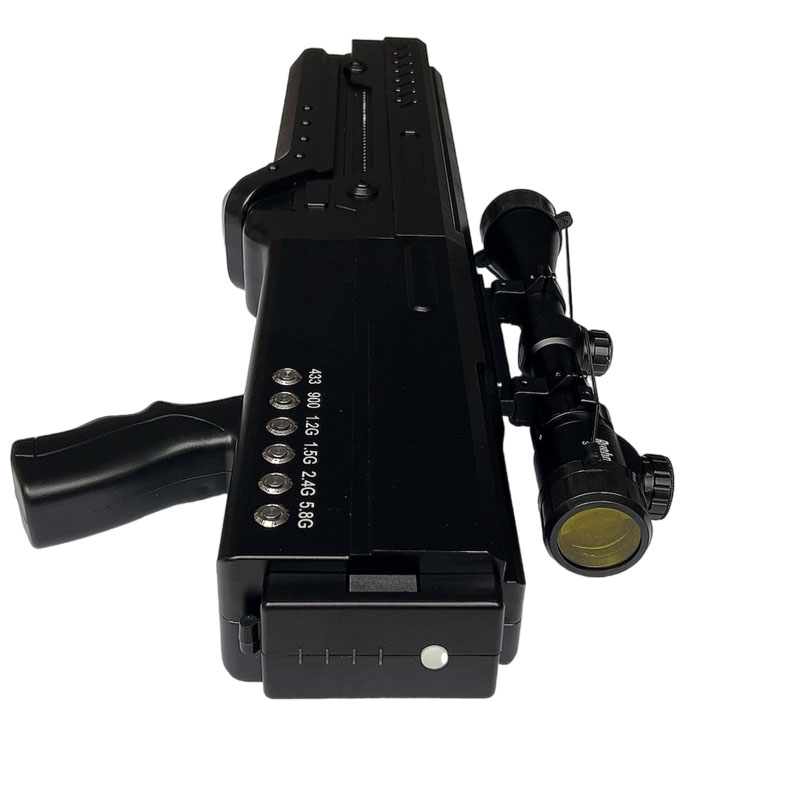  调兵山手持便携式枪型低空防御反制六通道B型